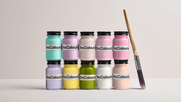 YesColours premium Art Nouveau paint sample bundle Dulux paint, Coat Paint, Lick Paint