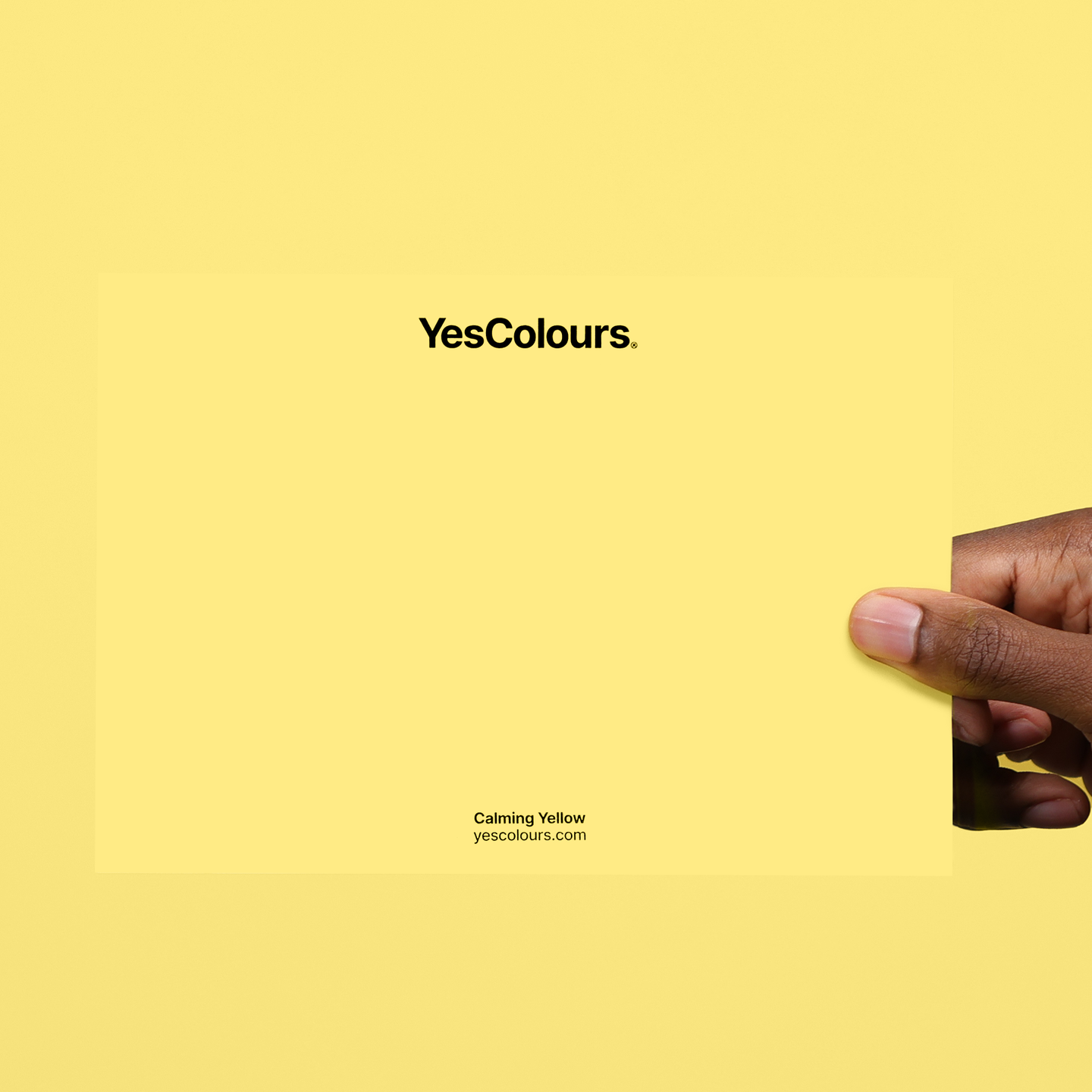 YesColours premium Calming Yellow paint swatch Dulux paint, Coat Paint, Lick Paint