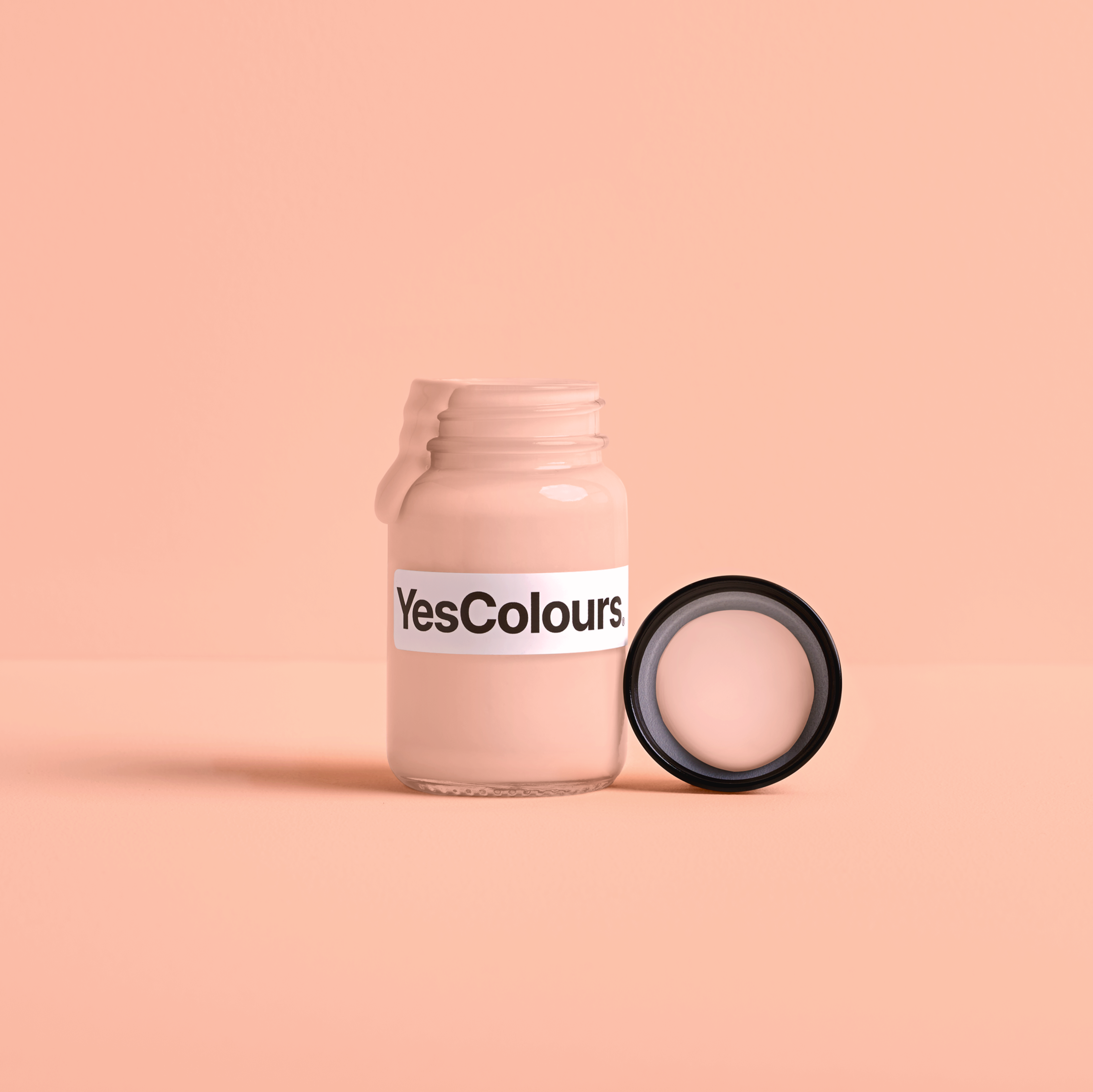 YesColours | Fresh Peach paint sample (matt, 60ml)