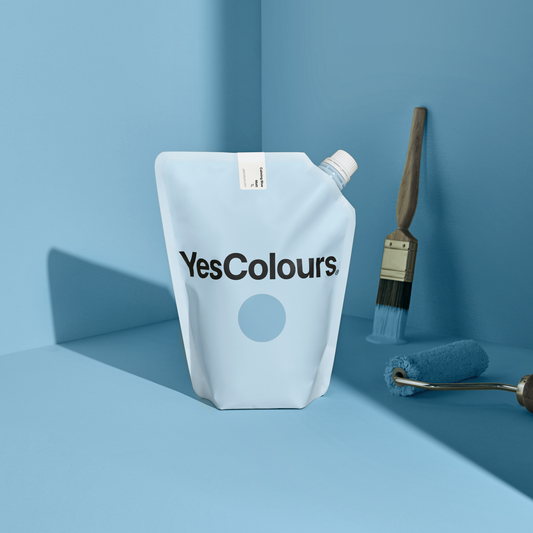 YesColours premium Calming Blue matt emulsion paint Dulux paint, Coat Paint, Lick Paint