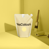 YesColours premium Calming Yellow matt emulsion paint Dulux Paint, Coat Paint, Lick Paint, Edward Bulmer, Calming Matt Emulsion Paint Yellow Yellows