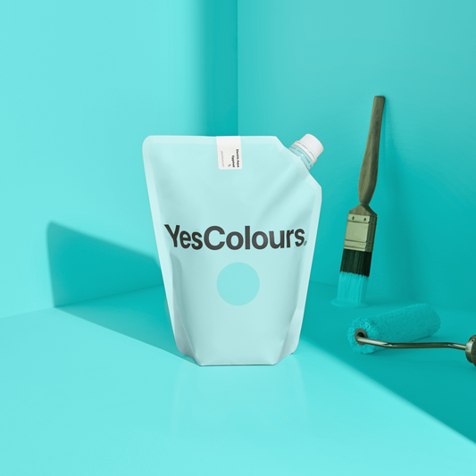 YesColours premium Electric Aqua eggshell paint Dulux paint, Coat Paint, Lick Paint