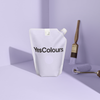 YesColours premium Fresh Lilac matt emulsion paint Dulux paint, Coat Paint, Lick Paint