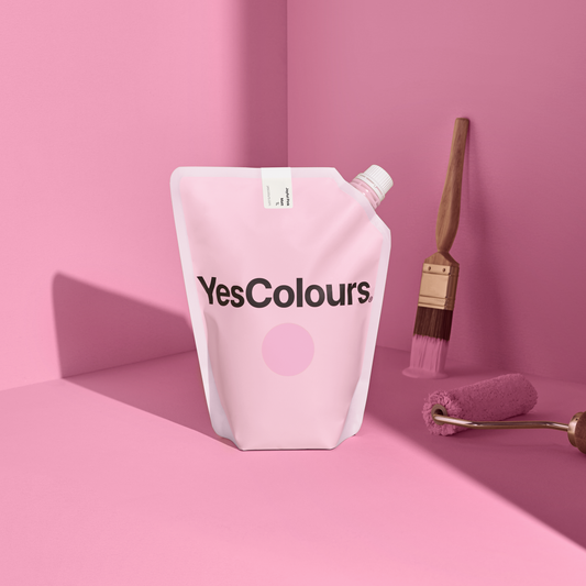YesColours premium Joyful Pink matt emulsion paint Dulux paint, Coat Paint, Lick Paint