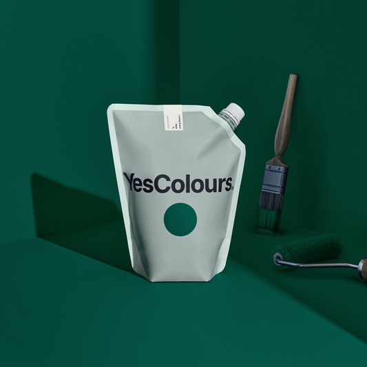 YesColours premium Loving Green matt emulsion paint Dulux paint, Coat Paint, Lick Paint