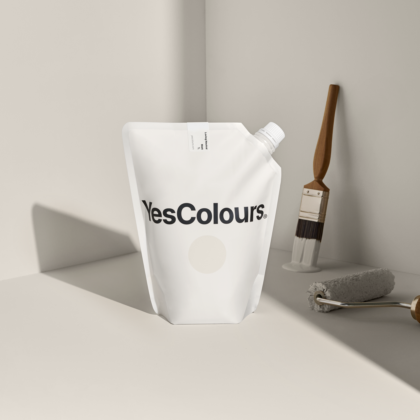 YesColours premium Loving Neutral matt emulsion paint Dulux paint, Coat Paint, Lick Paint