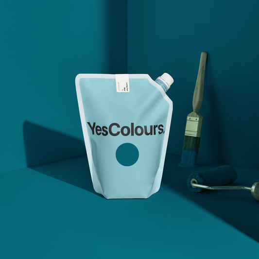 YesColours premium Loving Teal matt emulsion paint Dulux paint, Coat Paint, Lick Paint