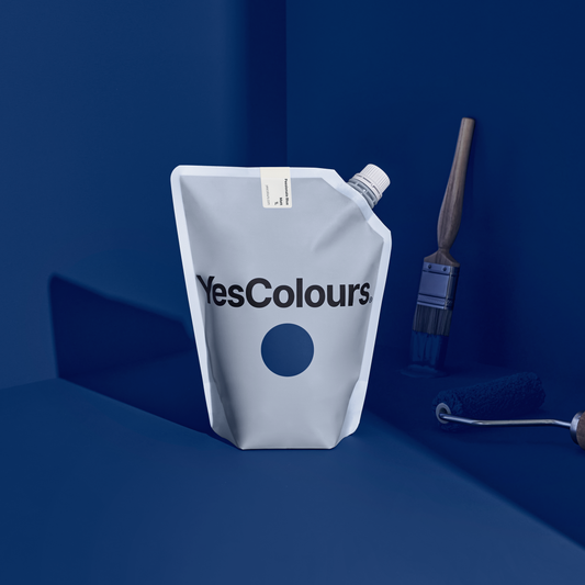 YesColours premium Passionate Blue matt emulsion paint Dulux paint, Coat Paint, Lick Paint