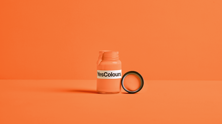 YesColours premium Electric Orange paint sample (60ml) Dulux paint, Coat Paint, Lick Paint