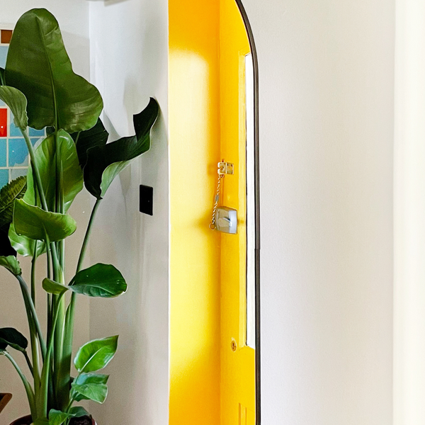 How to use our Passionate Yellow paint colour in your home