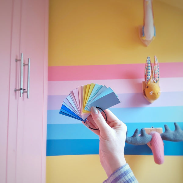 Top 3 paint colours for an inspiring playroom