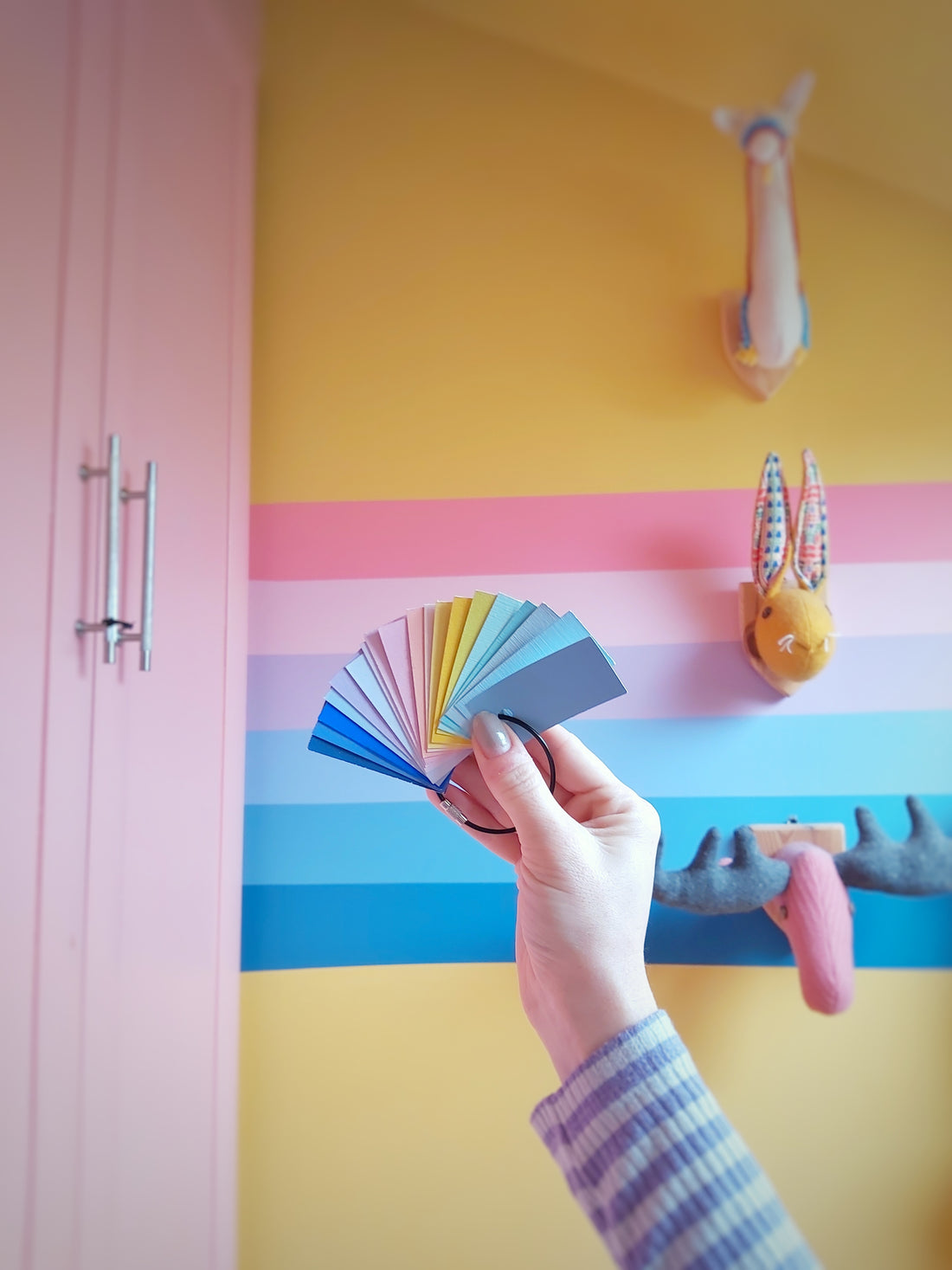 Top 3 paint colours for an inspiring playroom