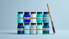 YesColours premium Blue sample bundle Dulux paint, Coat Paint, Lick Paint