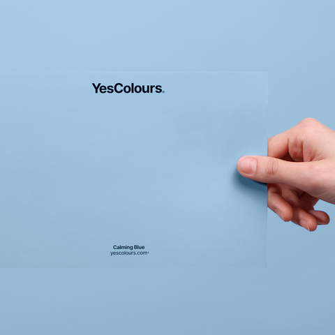 Calming Blue paint swatch