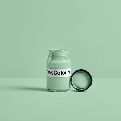 Calming Green paint sample (matt, 60ml)