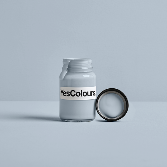 YesColours Calming Grey paint sample (matt, 60ml) , Black / Grey Calming Grey Grey / Black Greys Sample , Lick Paint, Coat Paint, Dulux Paint Calming-Grey-paint-sample-matt-60ml-YesColours-7735