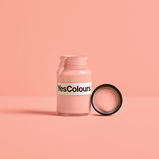 YesColours Calming Peach paint sample (matt, 60ml) , Calming Peach Peach / Orange Peaches Sample , Lick Paint, Coat Paint, Dulux Paint Calming-Peach-paint-sample-matt-60ml-YesColours-857