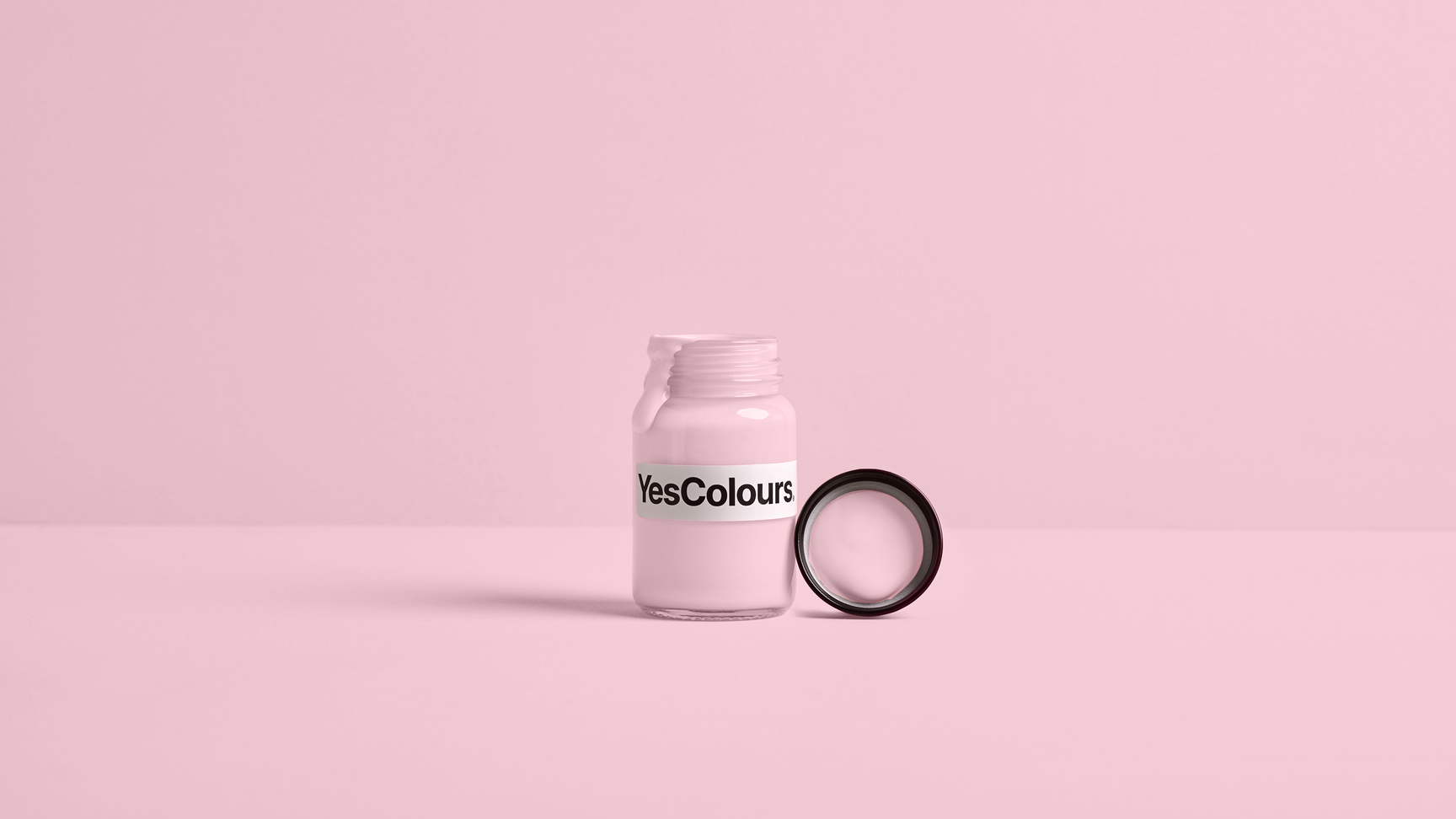Powdery Pink Matt Emulsion Sample Pot | YesColours