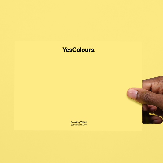 YesColours Calming Yellow paint swatch , Calming Calming Yellow swatch Yellow Yellows , Lick Paint, Coat Paint, Dulux Paint Calming-Yellow-paint-swatch-YesColours-8671