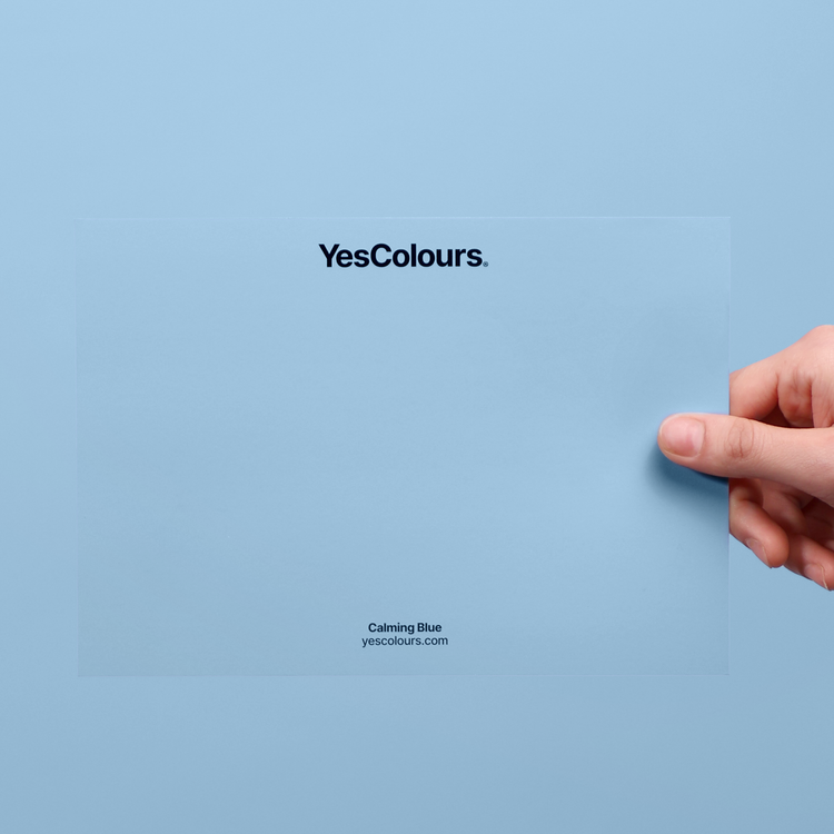 YesColours premium Calming Blue paint swatch Dulux paint Lick paint, Coat Paint