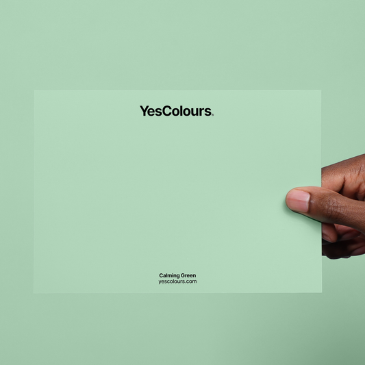 YesColours premium Calming Green paint swatch