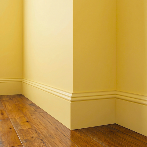 Calming Yellow paint swatch