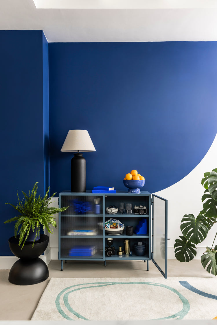 YesColours premium Passionate Blue paint swatch Dulux paint Lick paint, Coat Paint