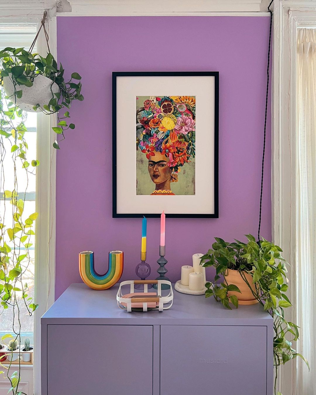 YesColours premium Joyful Lilac paint swatch