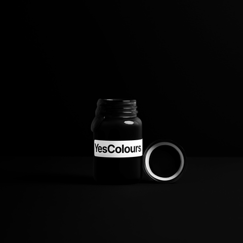 Electric Black paint sample (matt, 60ml)