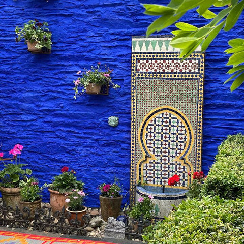 Electric Blue Masonry
