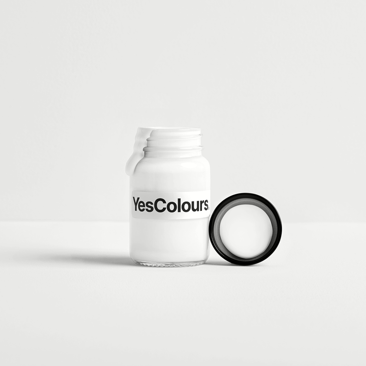 YesColours Electric Hot White paint sample (matt, 60ml) , Electric Fresh Hot Neutral / White Sample White Whites , Lick Paint, Coat Paint, Dulux Paint Electric-Hot-White-paint-sample-matt-60ml-YesColours-7203