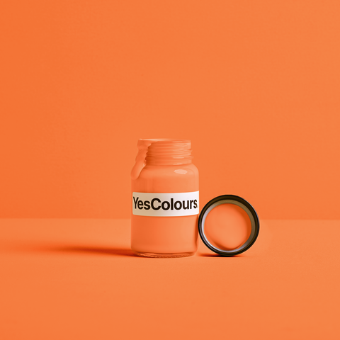Electric Orange paint sample (matt, 60ml)