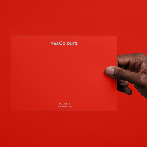 Electric Red paint swatch