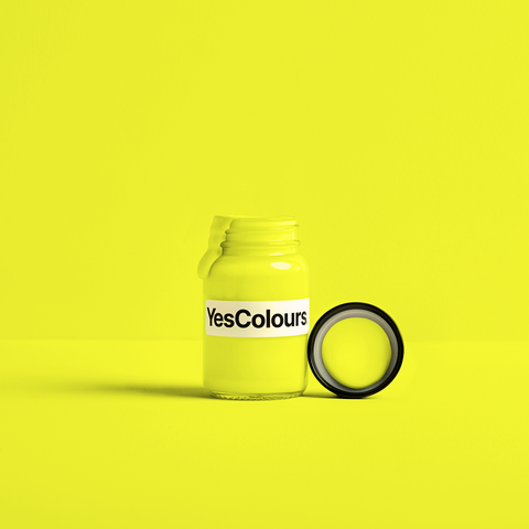 Electric Yellow paint sample (matt, 60ml)