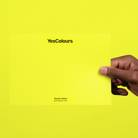 Electric Yellow paint swatch