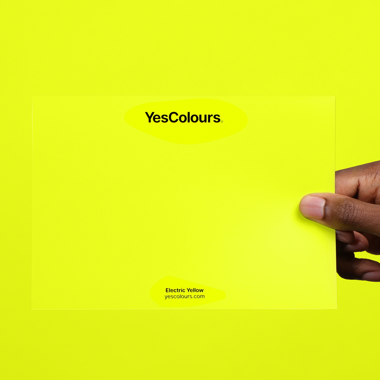 YesColours premium Electric Yellow paint swatch Dulux Paint, Coat Paint, Lick Paint, Edward Bulmer, Electric Electric Yellow swatch Yellow Yellows