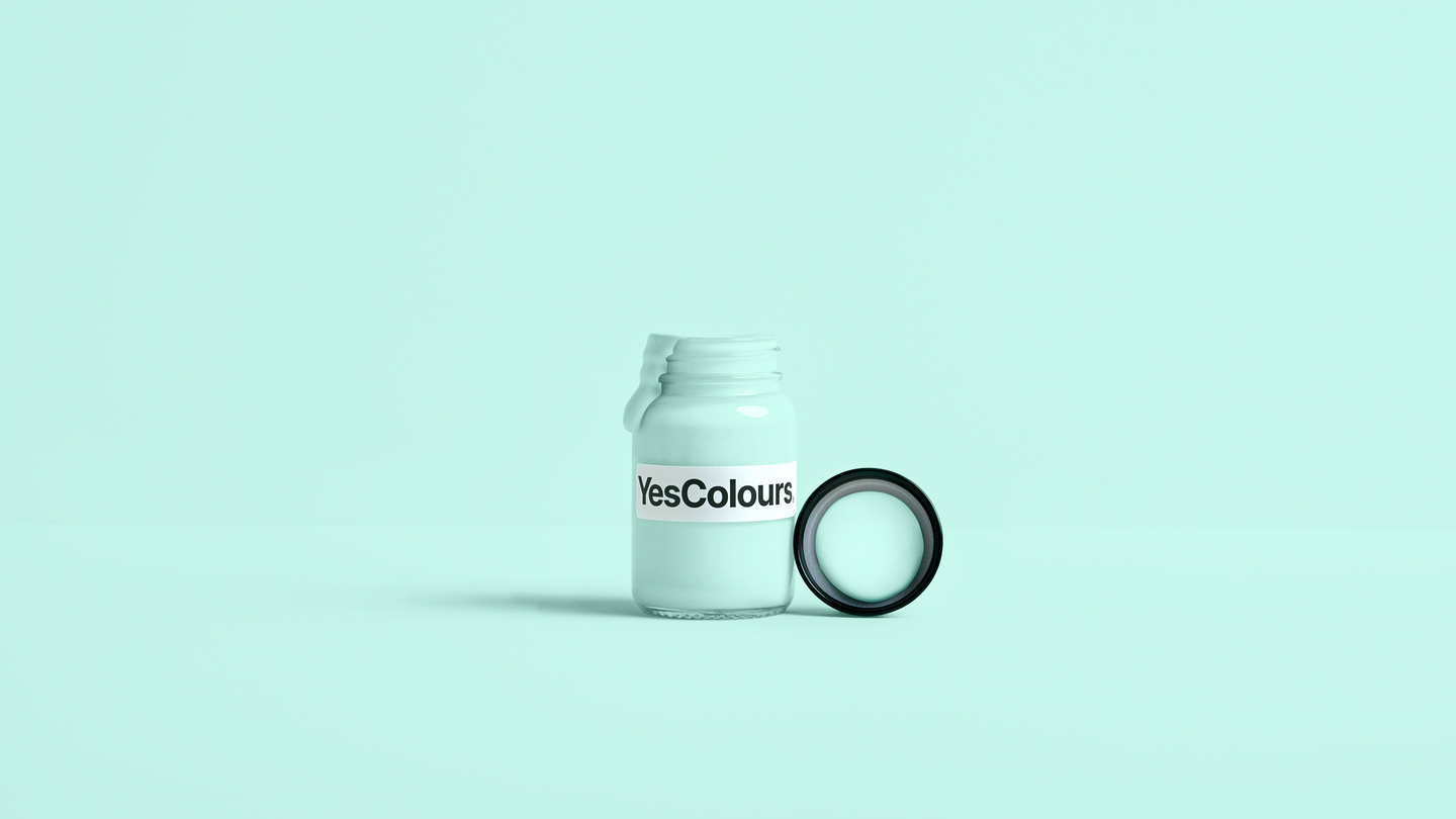 YesColours Fresh Aqua paint sample (matt, 60ml) , Aqua Aqua / Teal Blue Blues Fresh Fresh Aqua Sample , Lick Paint, Coat Paint, Dulux Paint Fresh-Aqua-paint-sample-matt-60ml-YesColours-5422