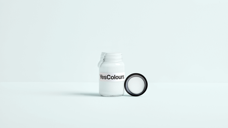 YesColours Fresh Cool White paint sample (matt, 60ml) , Blue Blues Cool Cool White Fesh Cool White Fresh Fresh Cool Neutral / White Sample White , Lick Paint, Coat Paint, Dulux Paint Fresh-Cool-White-paint-sample-matt-60ml-YesColours-4415