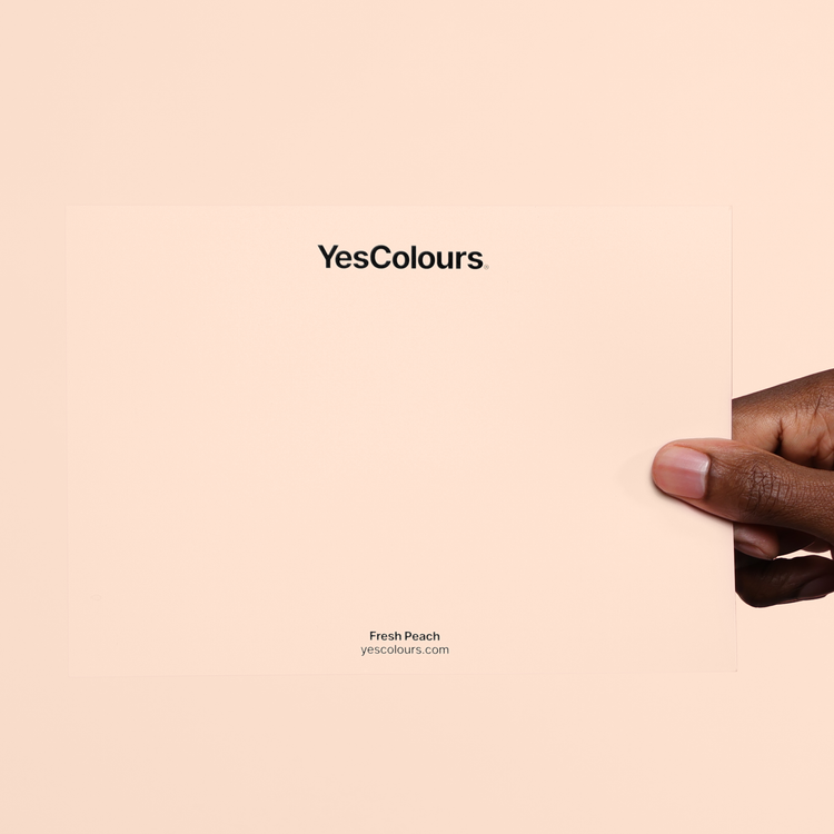 YesColours Fresh Peach paint swatch , Fresh Peach Peach Peach / Orange Peaches Swatch , Lick Paint, Coat Paint, Dulux Paint Fresh-Peach-paint-swatch-YesColours-6687