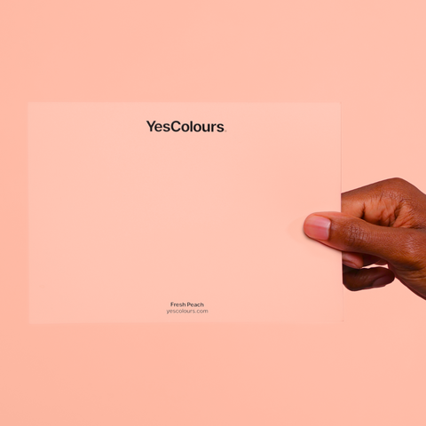 Fresh Peach paint swatch