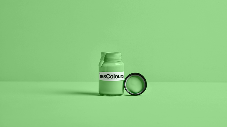 YesColours Friendly Green paint sample (matt, 60ml) , Friendly Friendly Green Green Greens Sample , Lick Paint, Coat Paint, Dulux Paint Friendly-Green-paint-sample-matt-60ml-YesColours-7551