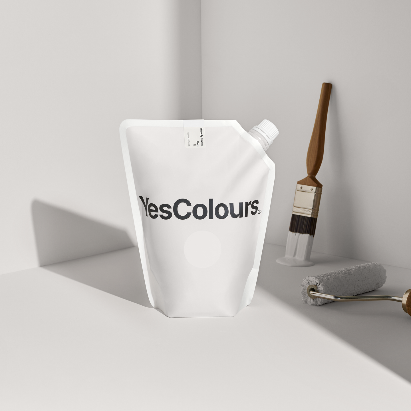 YesColours Friendly Neutral matt emulsion paint , Friendly Friendly Neutral Matt Emulsion Neutral Neutral / White Paint , Lick Paint, Coat Paint, Dulux Paint Friendly-Neutral-matt-emulsion-paint-YesColours-6930