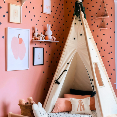 Friendly Peach paint swatch