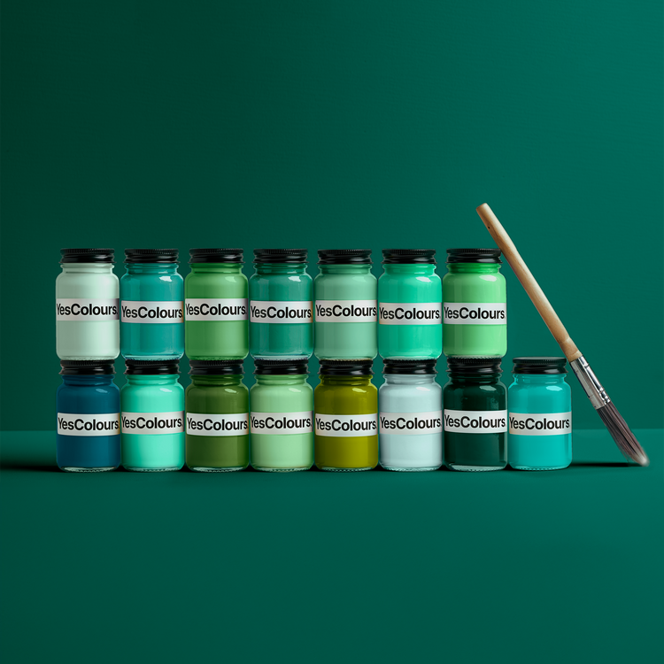 YesColours premium Green paint sample bundle Dulux Paint, Coat Paint, Lick Paint, Edward Bulmer, bundles Green Greens Sample samples Teal