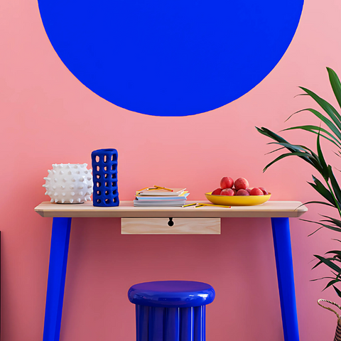 Electric Blue paint swatch