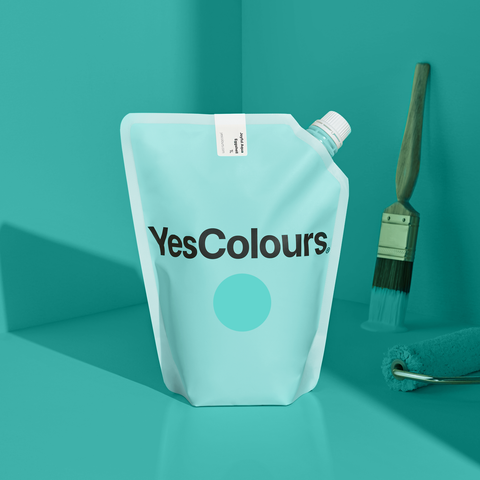 Joyful Aqua Eggshell