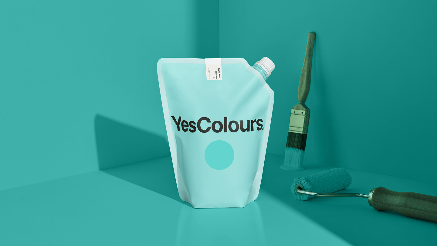 YesColours Joyful Aqua eggshell paint , Aqua Aqua / Teal Eggshell Joyful Joyful Aqua , Lick Paint, Coat Paint, Dulux Paint Joyful-Aqua-eggshell-paint-YesColours-8202