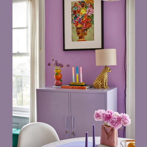 Joyful Lilac paint swatch