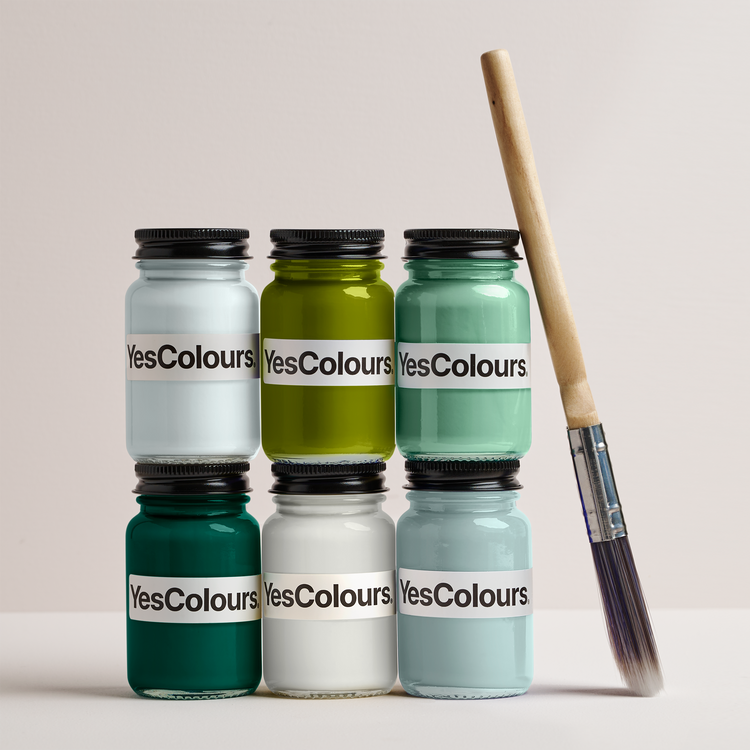 YesColours premium Leafy paint sample bundle Dulux, Coat Paint, Lick Paint, Edward Bulmer