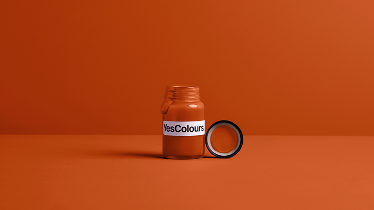 YesColours Loving Orange paint sample (matt, 60ml) , loving orange Orange Oranges Peach / Orange Sample , Lick Paint, Coat Paint, Dulux Paint Loving-Orange-paint-sample-matt-60ml-YesColours-8870